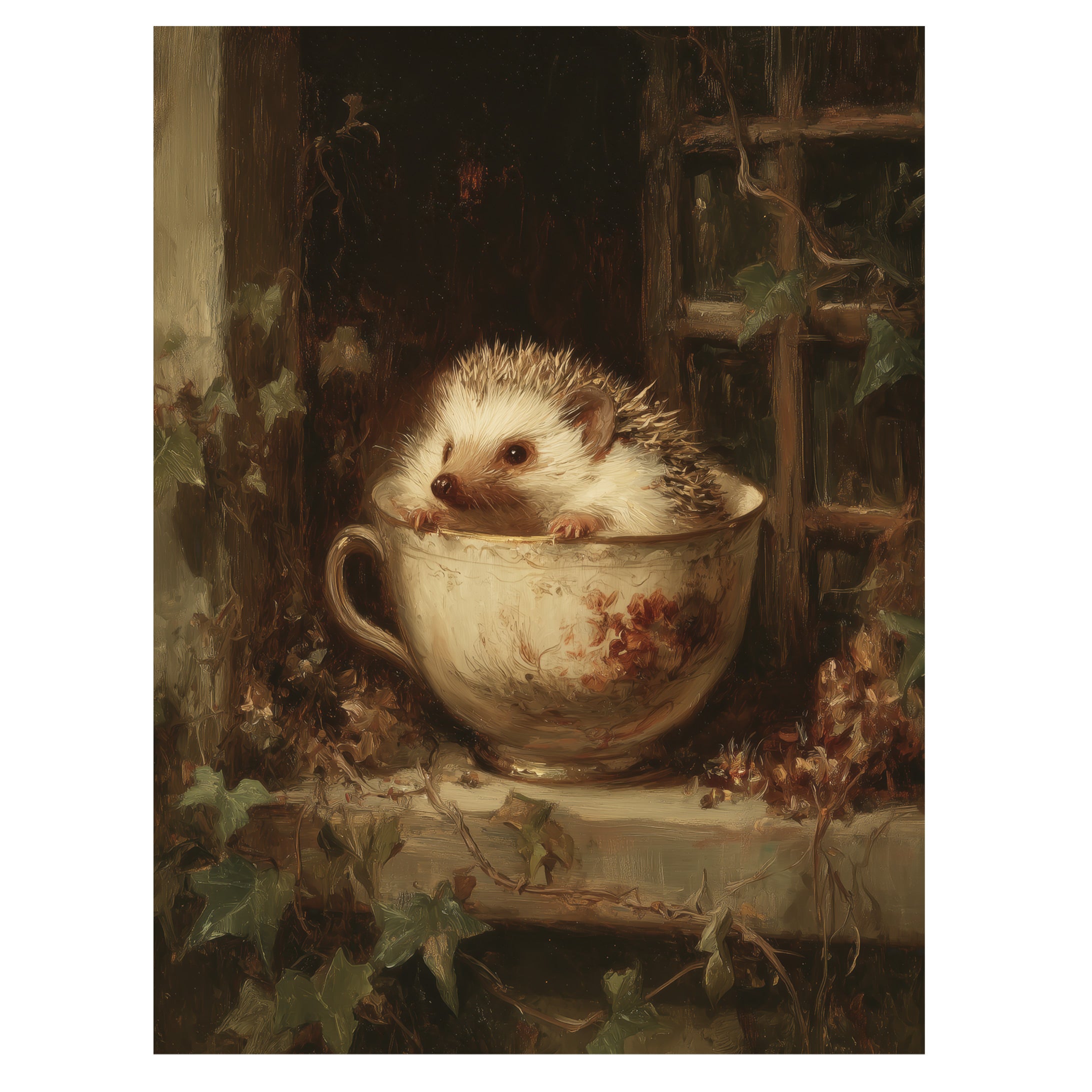 Hedgehog In Teacup