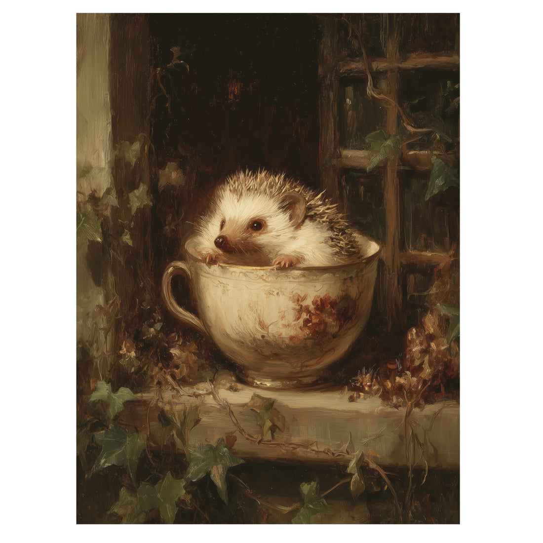 Hedgehog In Teacup