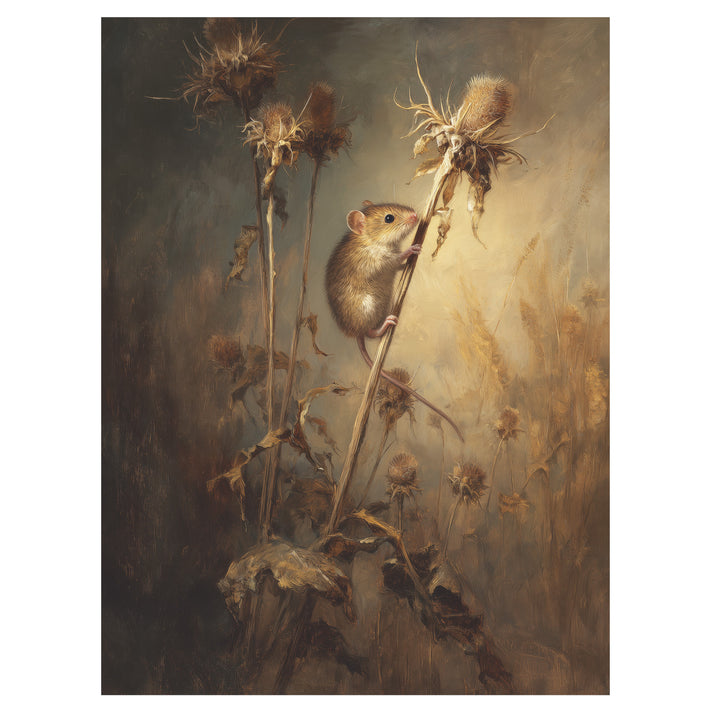 Thistle And Mouse