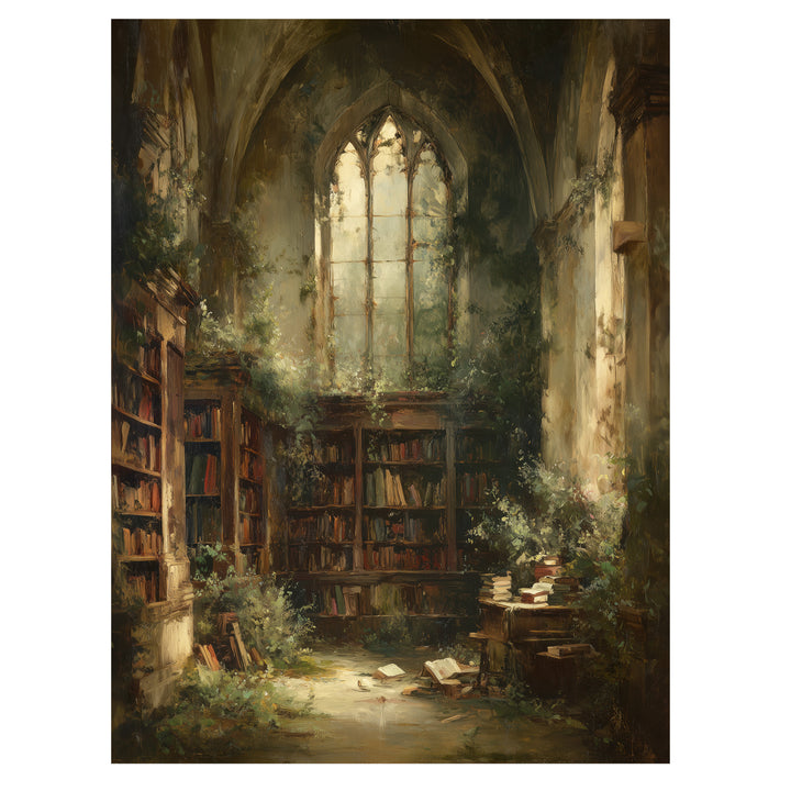 Library In Ruins