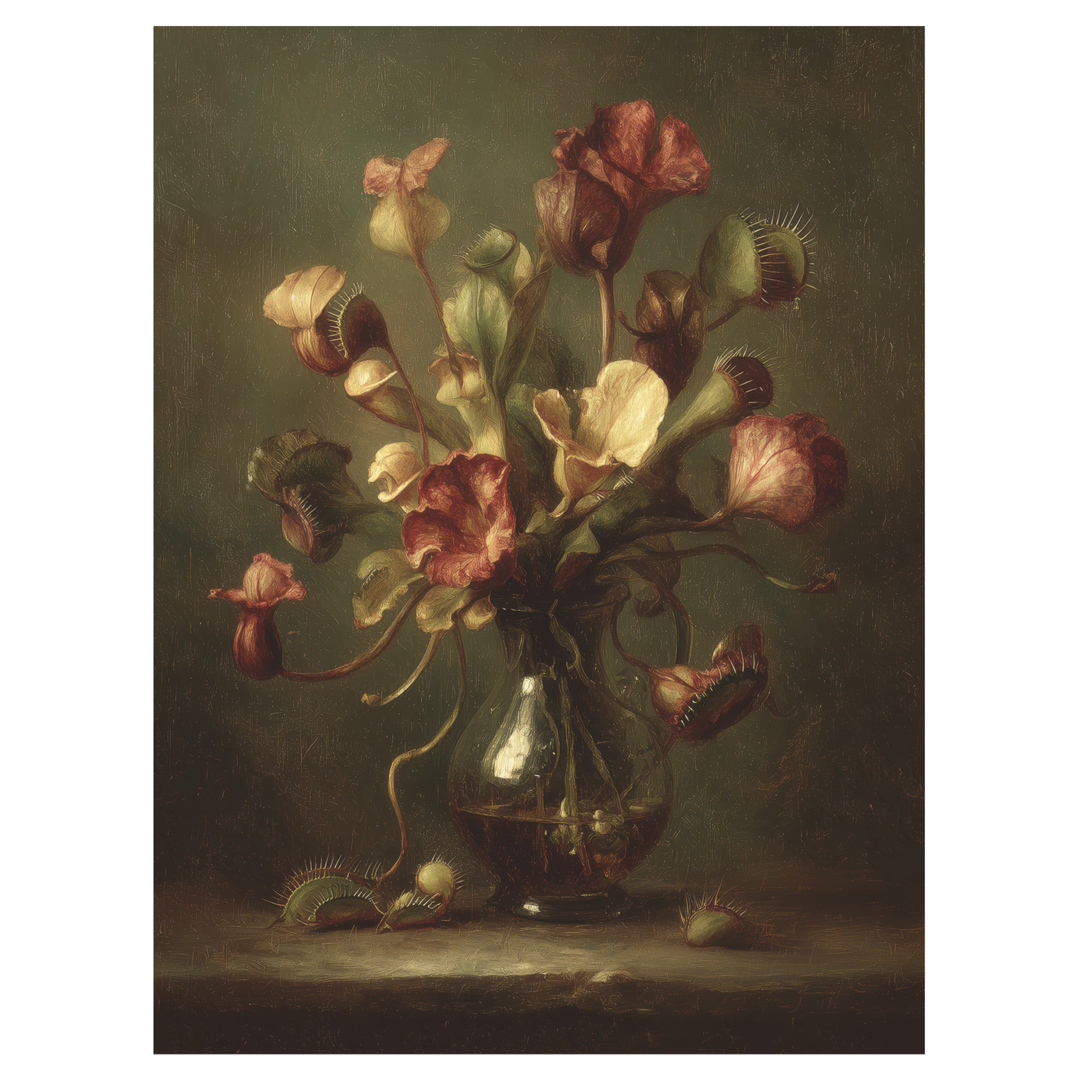 Tulips In Gothic Vase