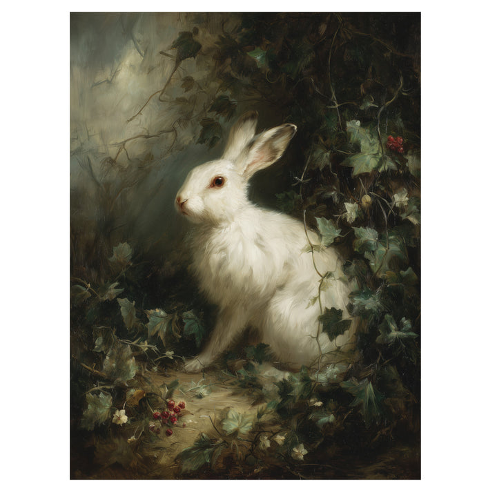 White Rabbit In Ivy