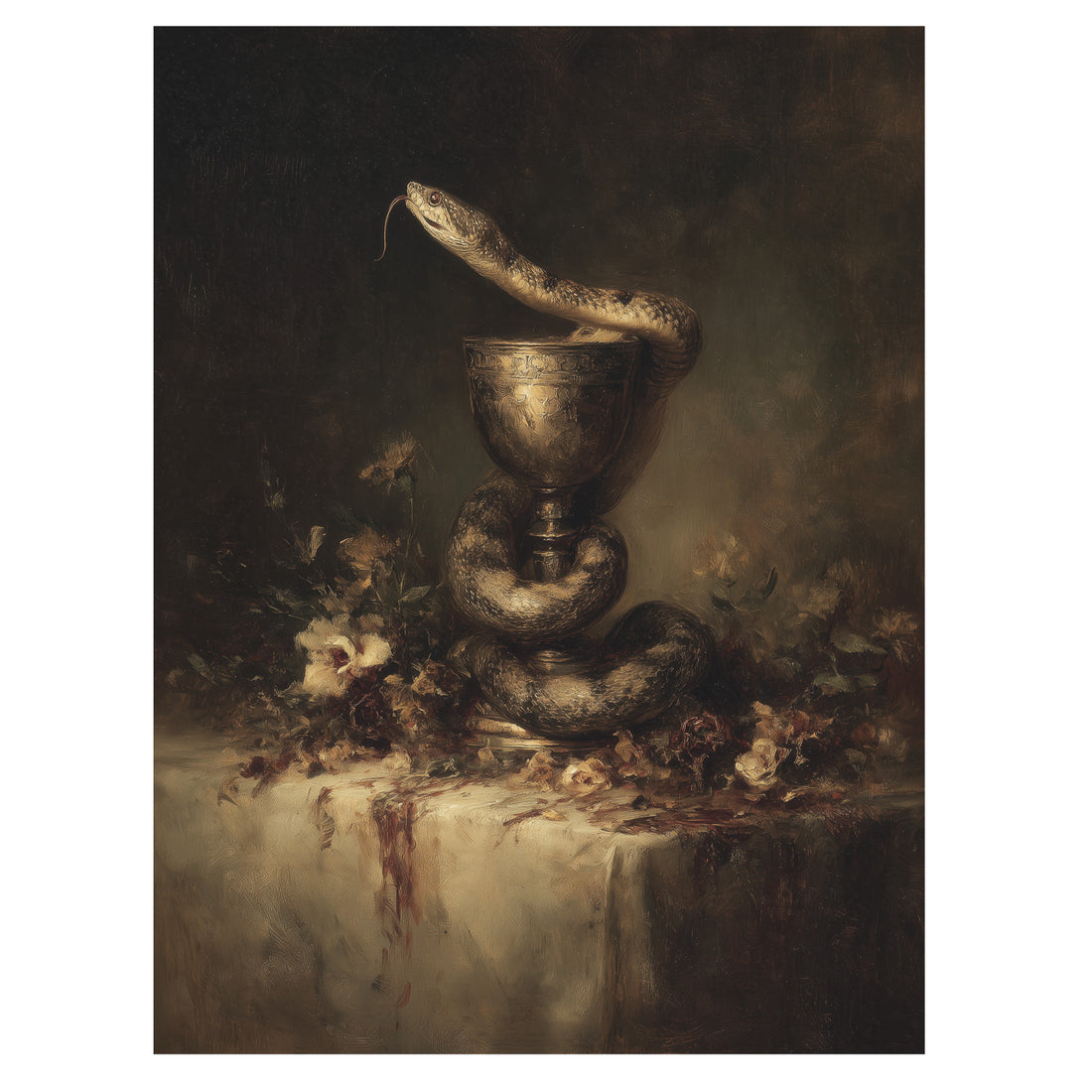 Snake and the Silver Chalice