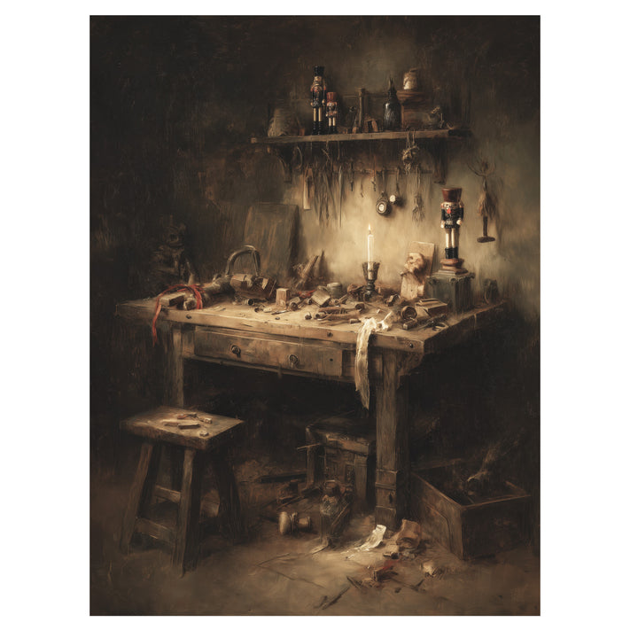 Toymaker's Holiday Workbench