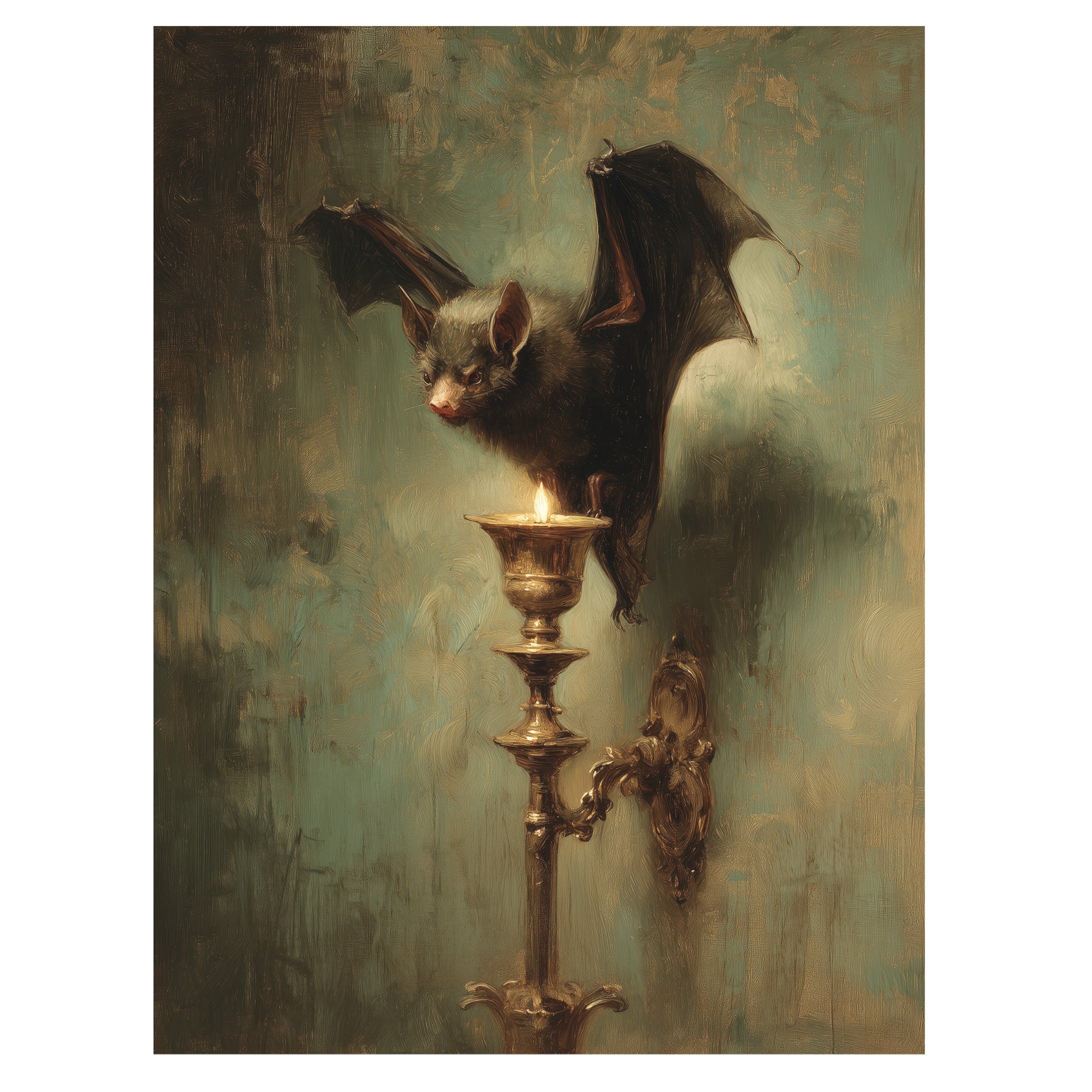 Bat on Candlestick