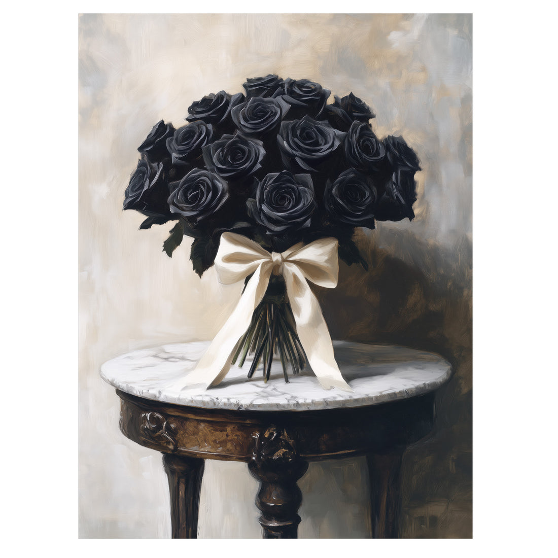 The Black Rose Bouquet