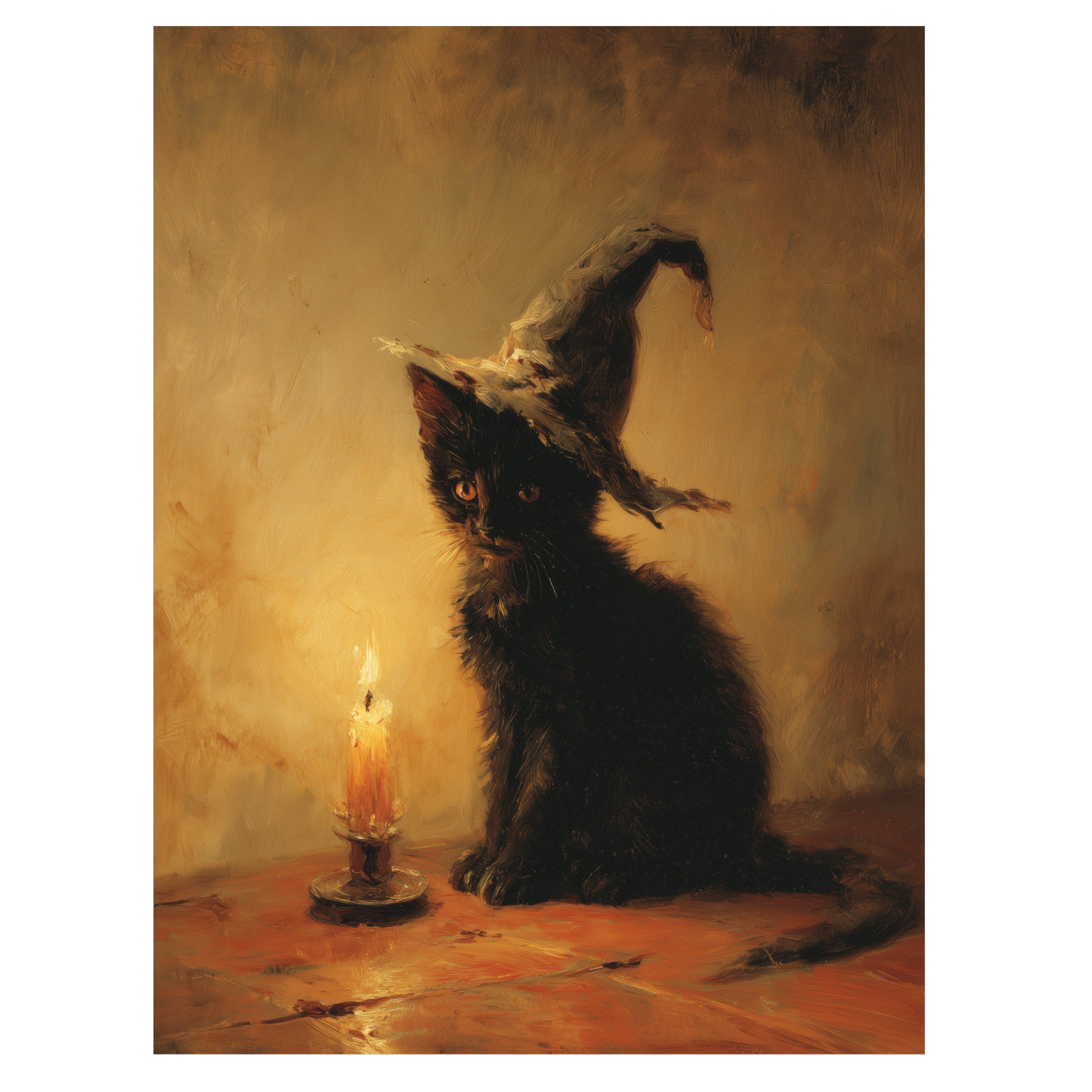Cat and Candle Magic