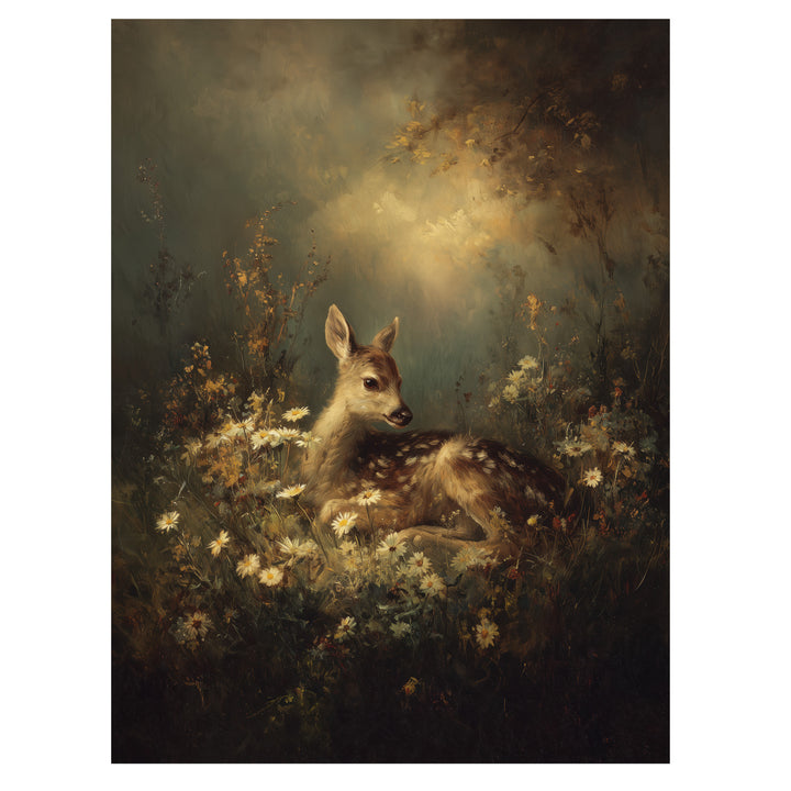 Meadow Fawn Resting