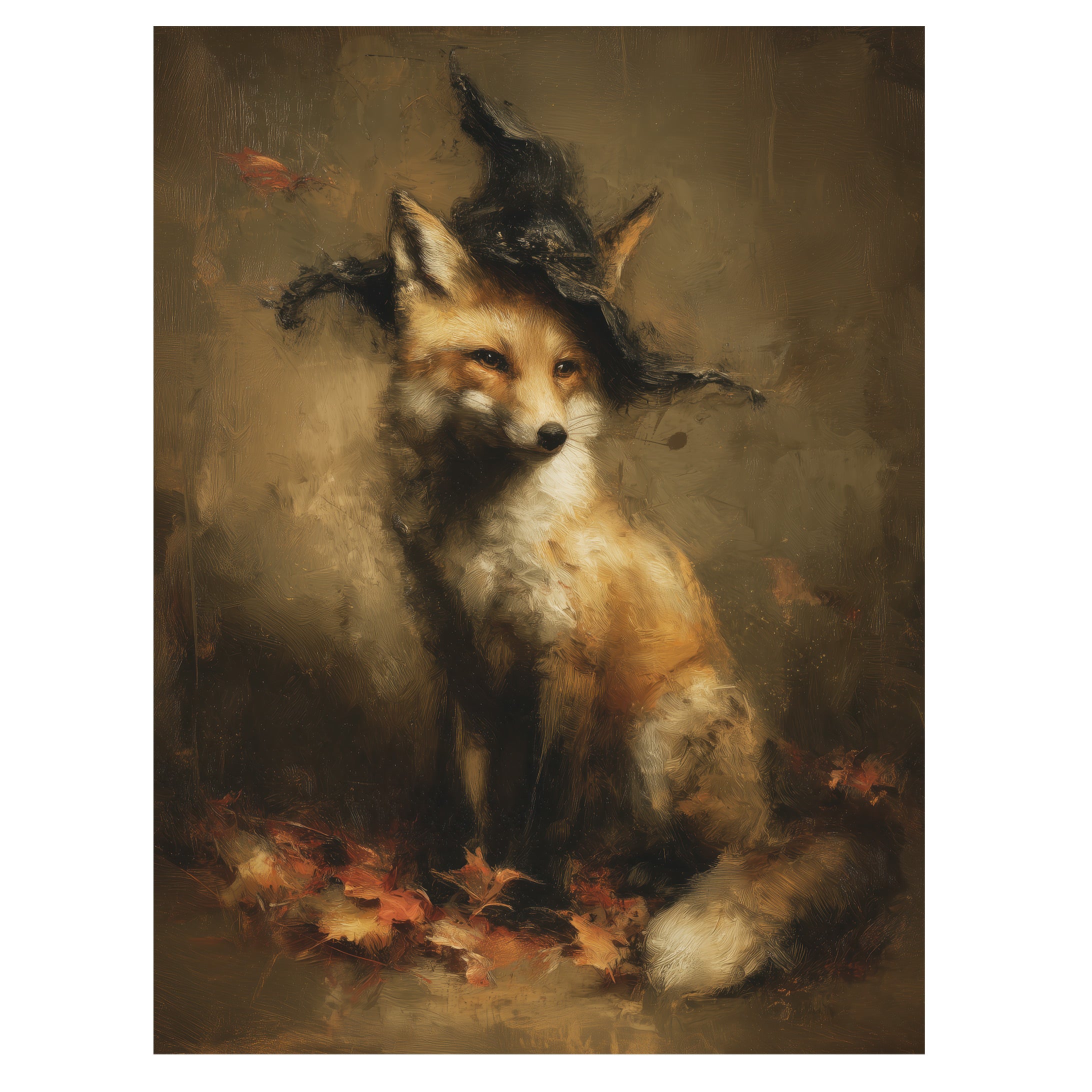 Fox in Witch Hat
