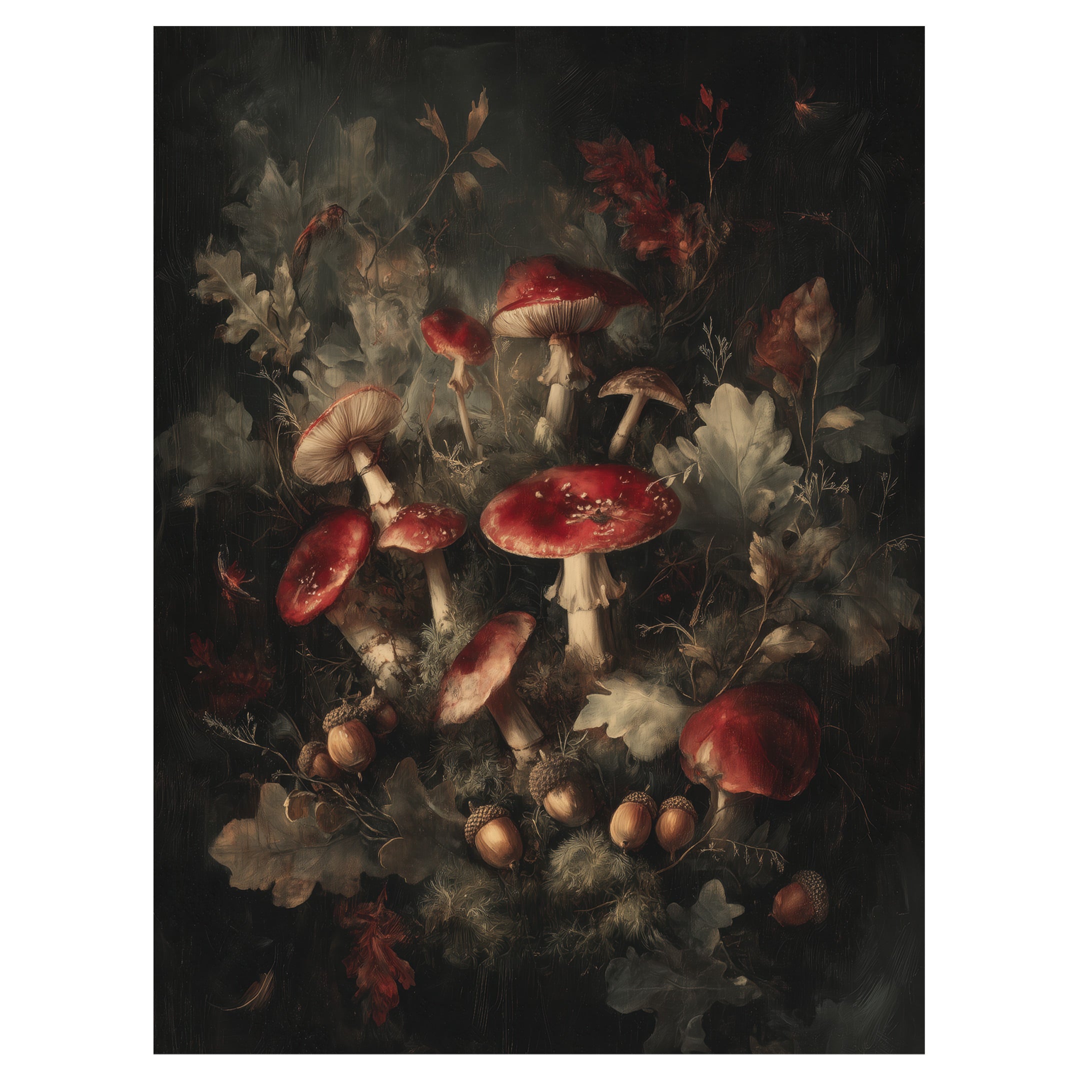 Mushroom Harvest Arrangement