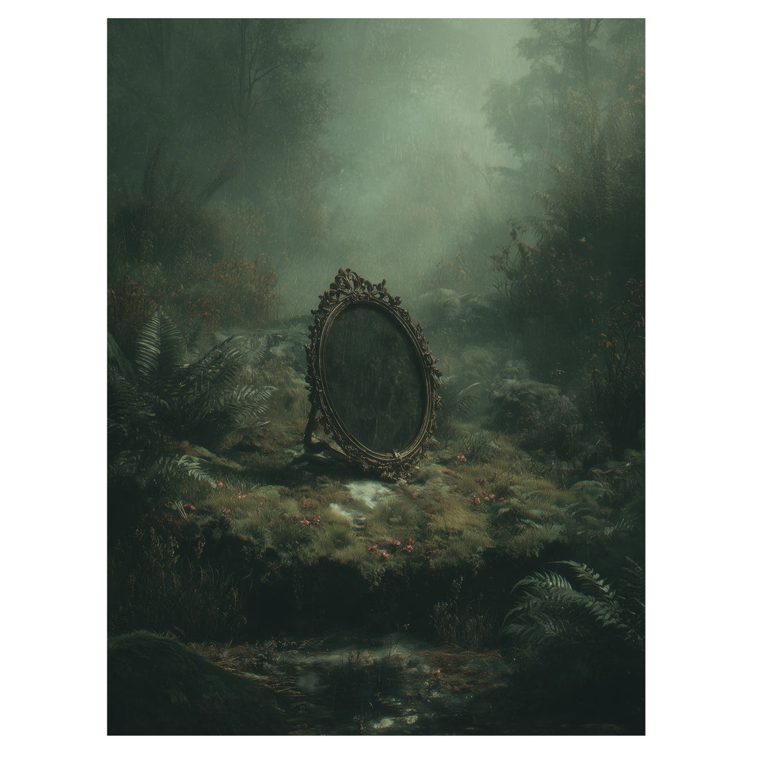 The Mirror Left in the Forest