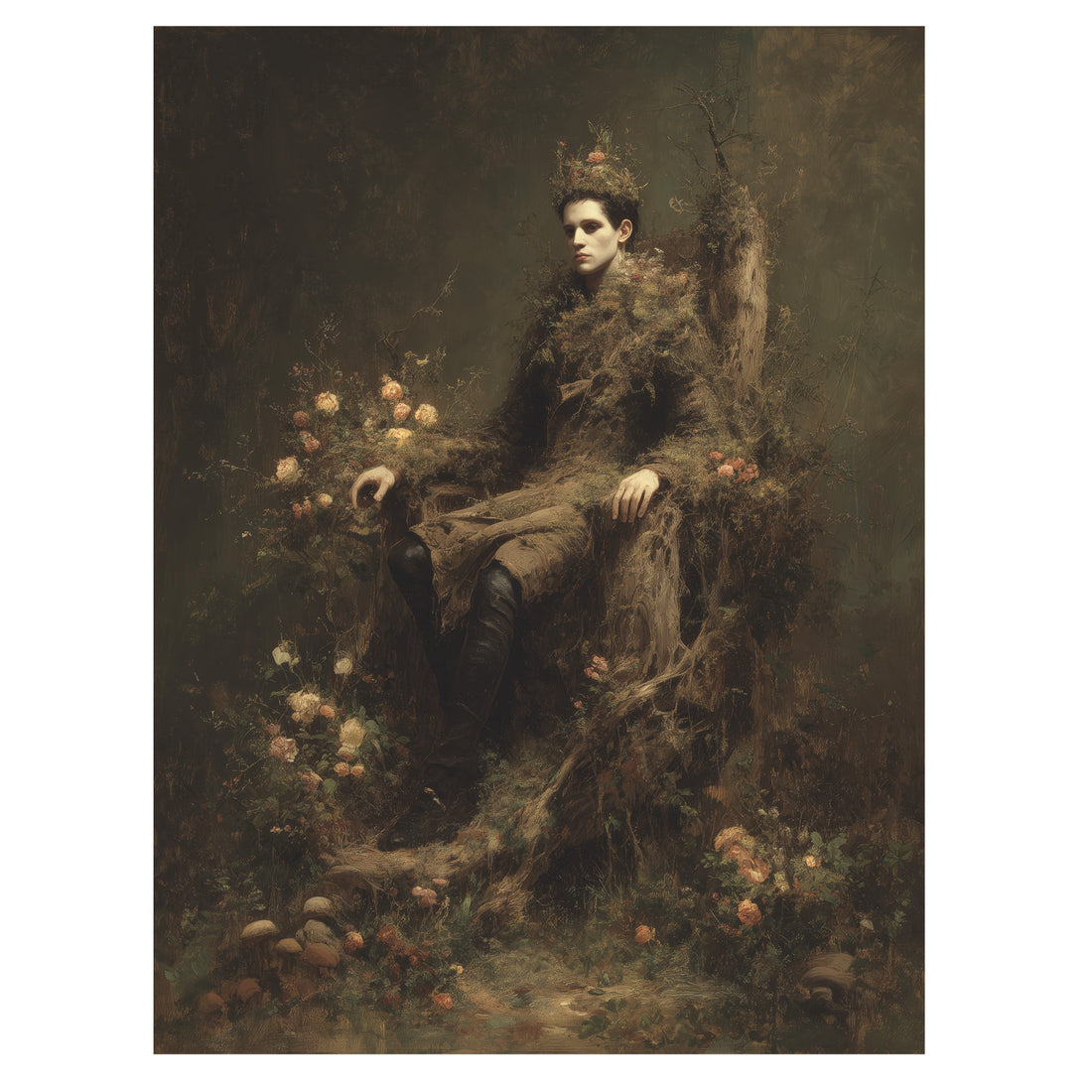 Root-Throned Figure
