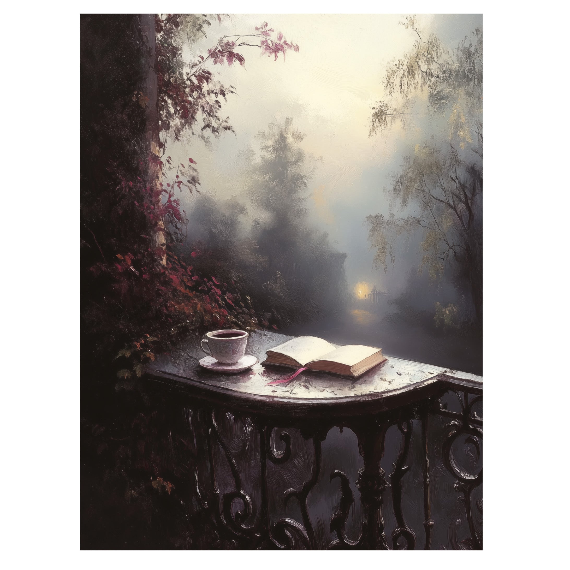 The Shadowed Balcony