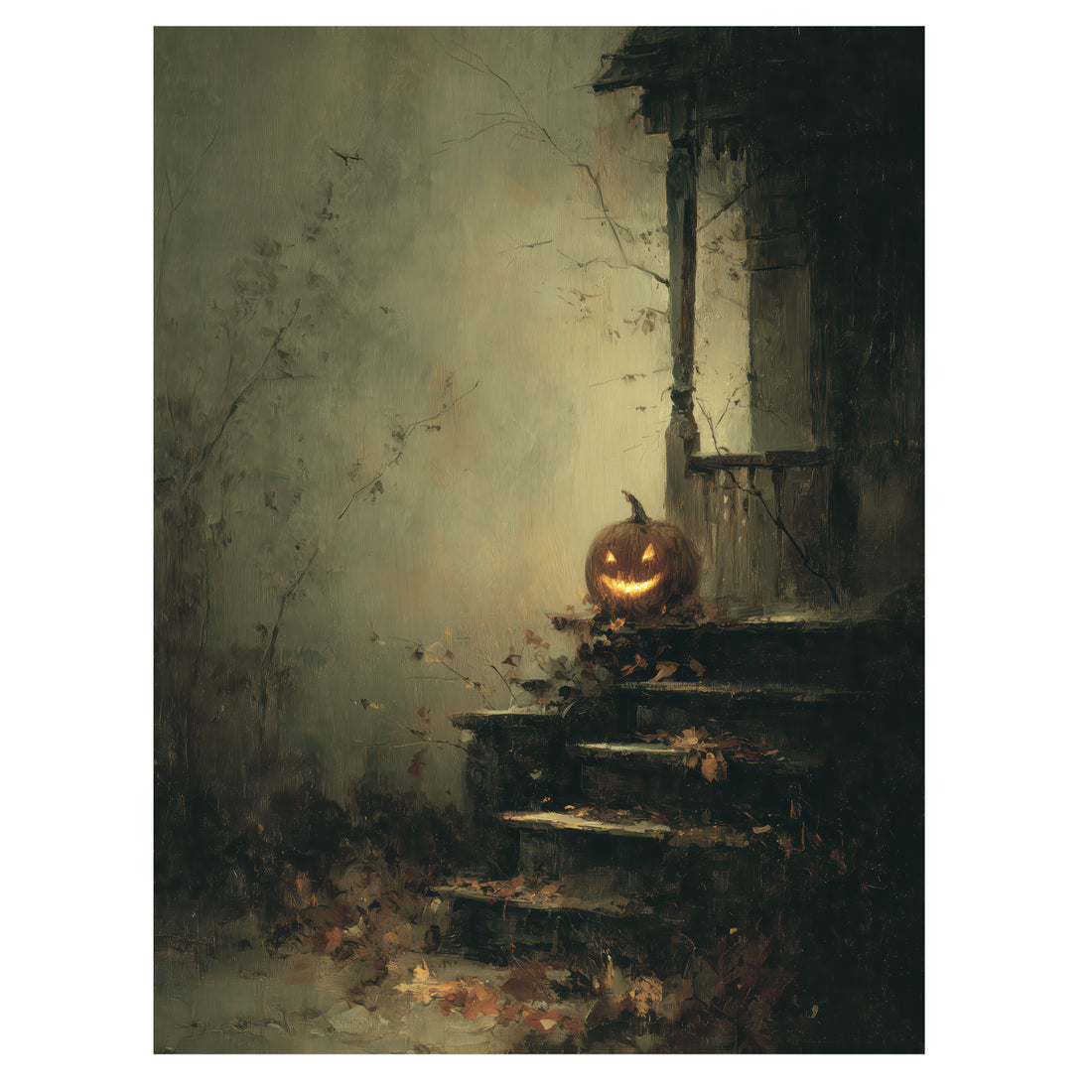 Jack-o'-Lantern Steps