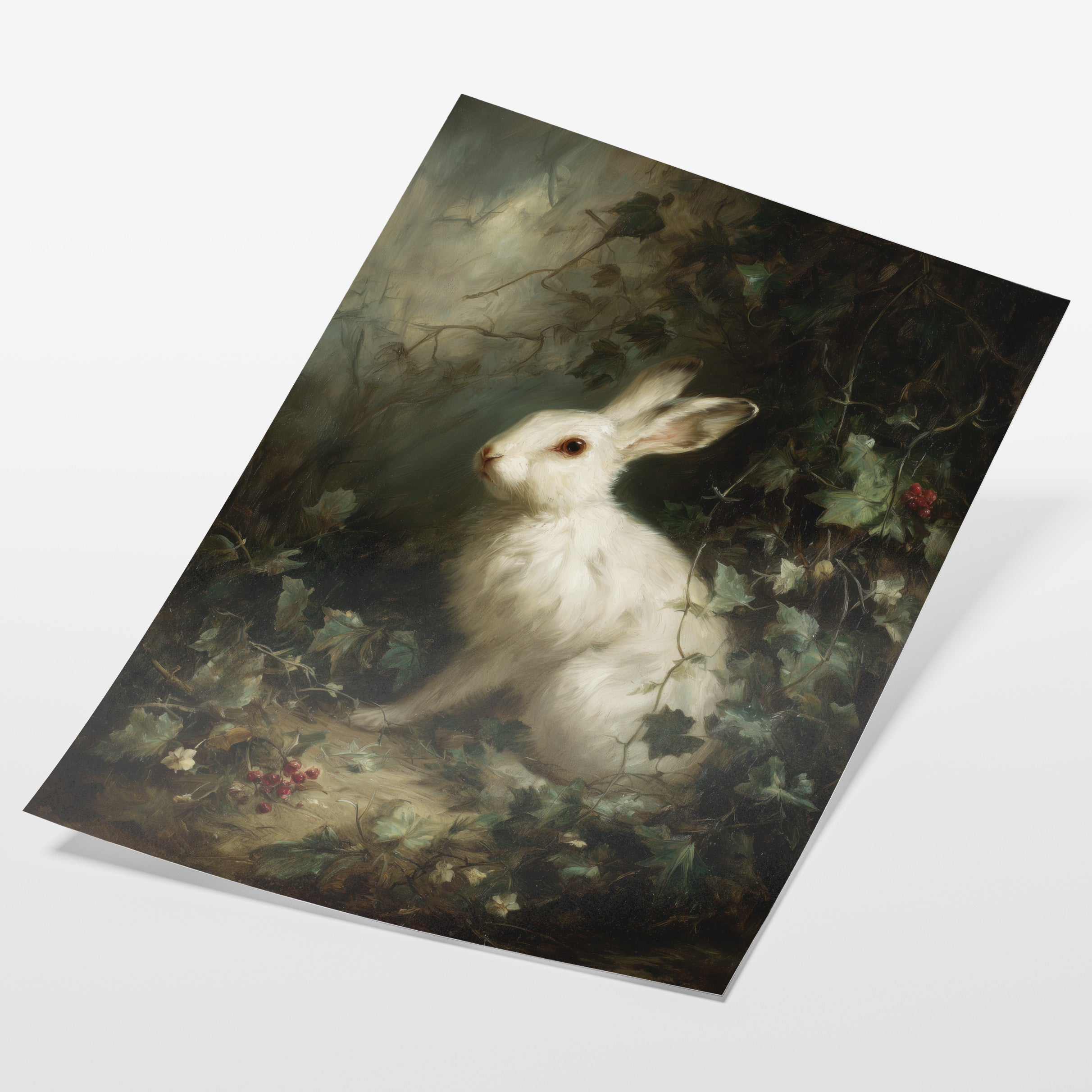 White Rabbit In Ivy