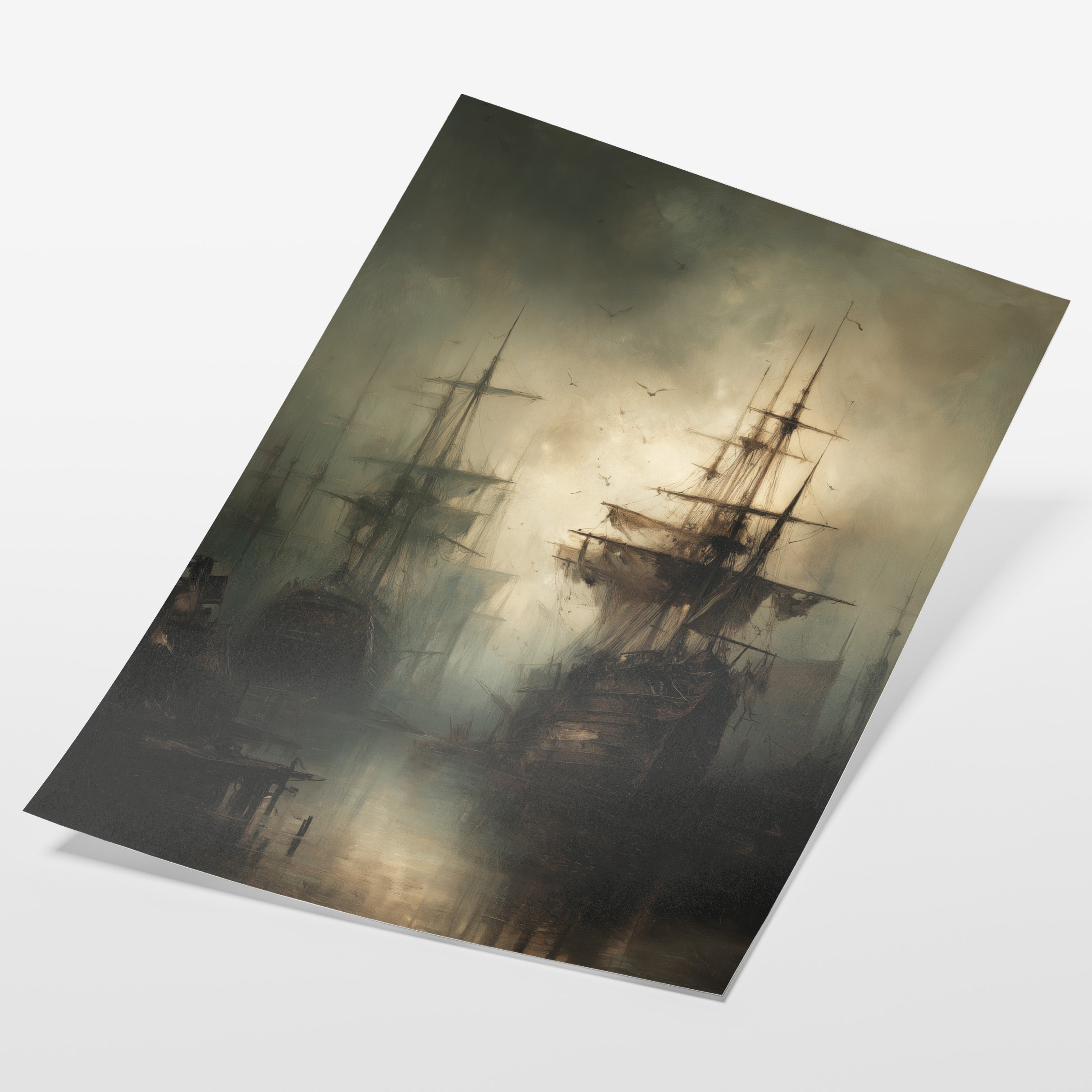 Ghost Ships in Fog