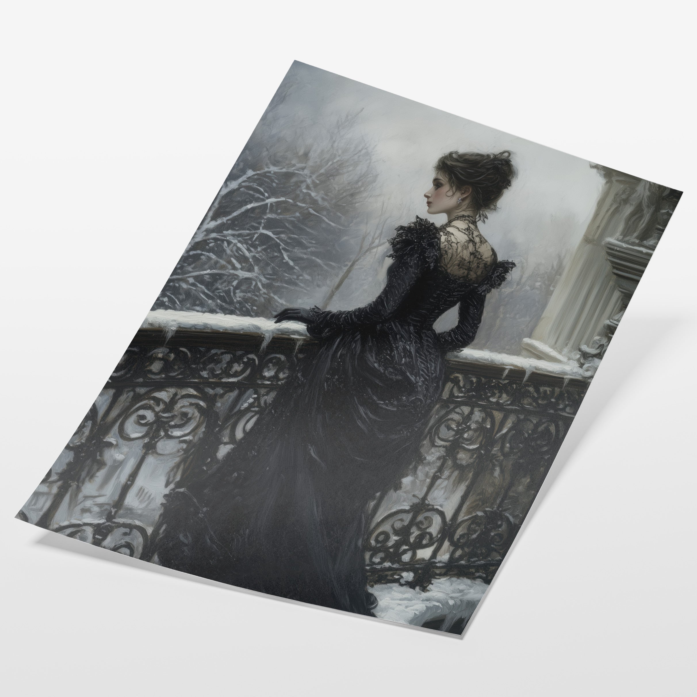 The Frosted Balcony