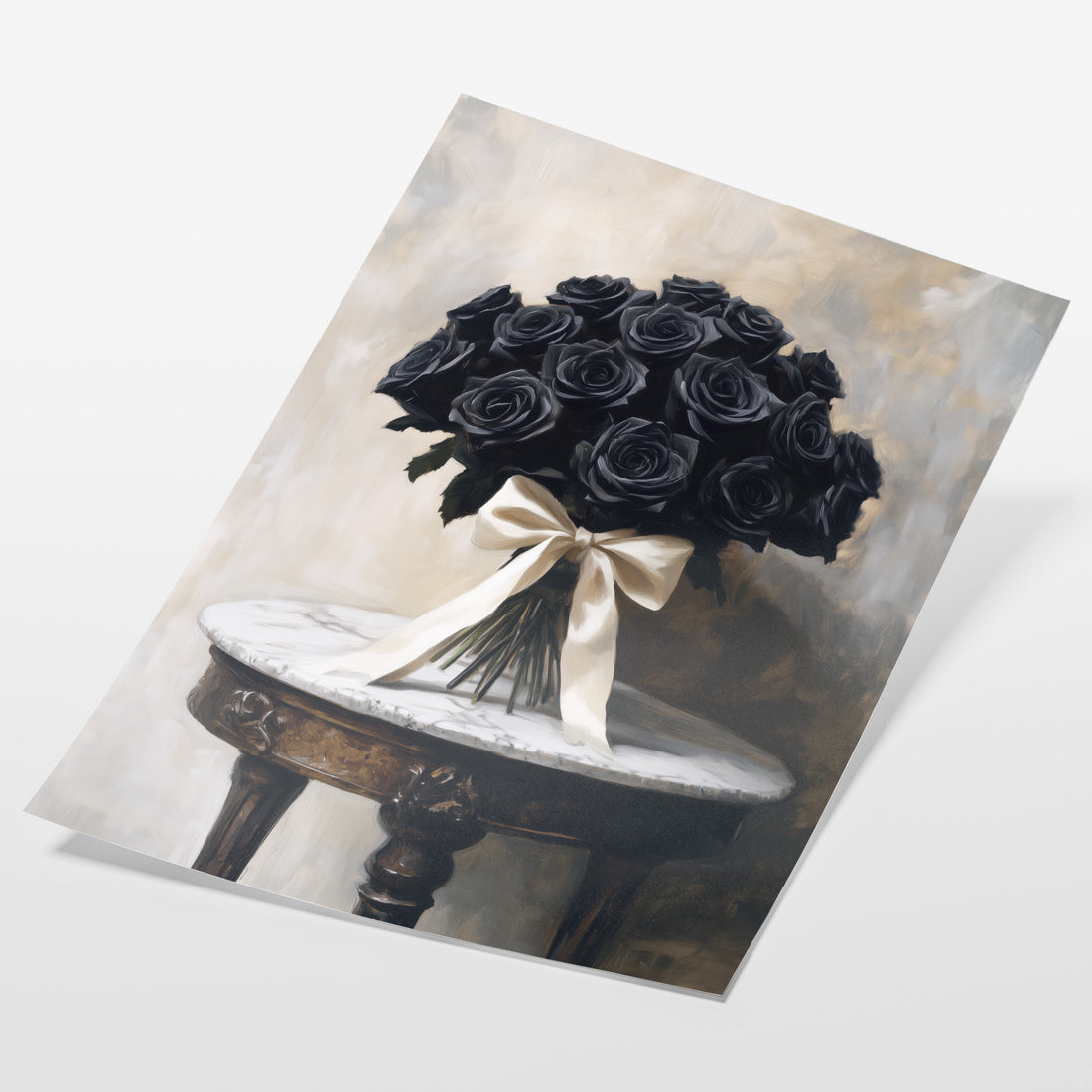 The Black Rose Bouquet