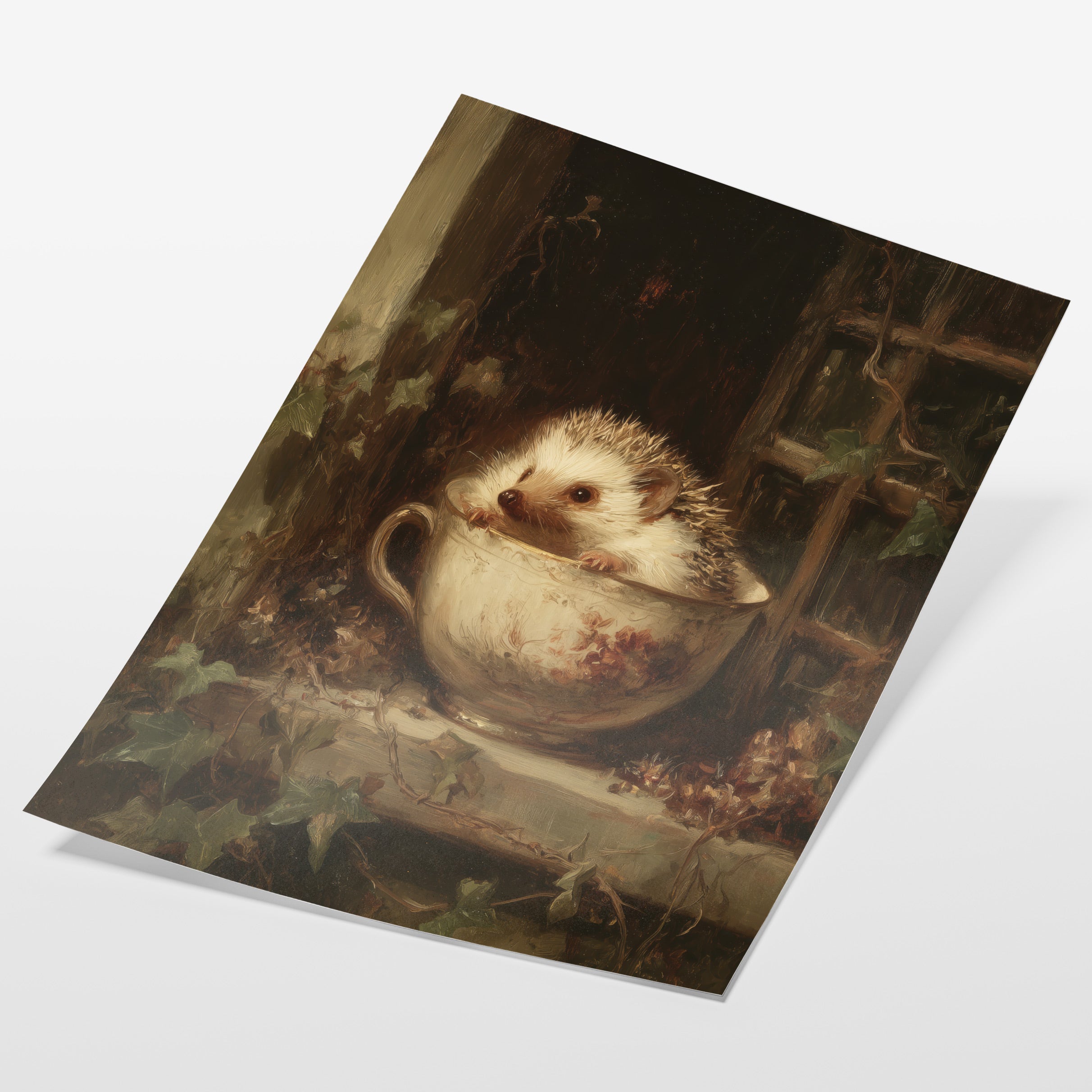 Hedgehog In Teacup