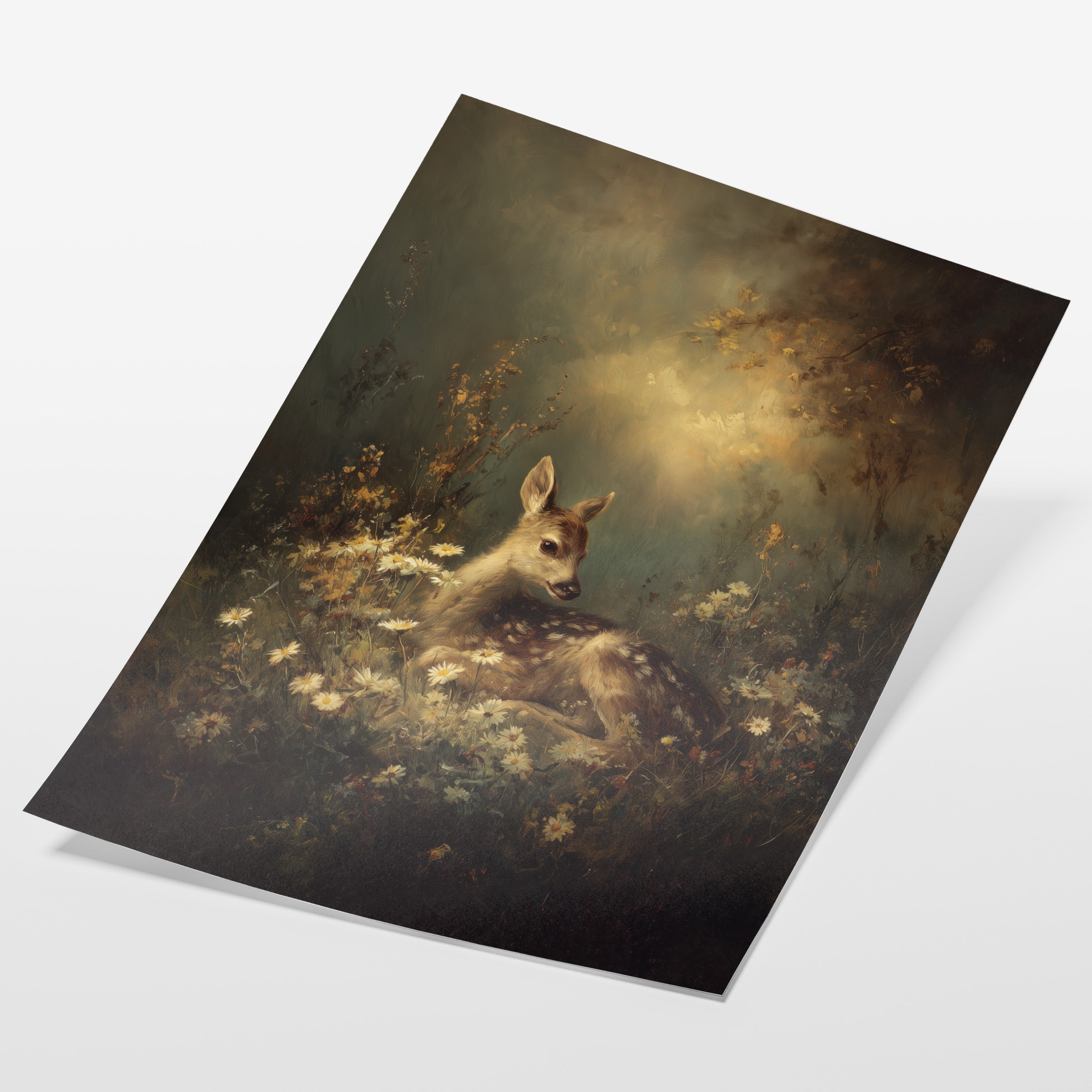 Meadow Fawn Resting