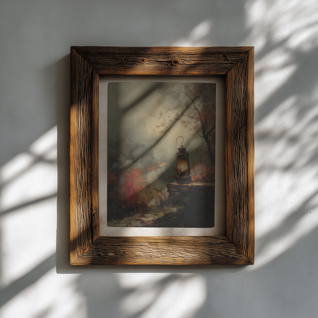 Lantern in Autumn Smoke