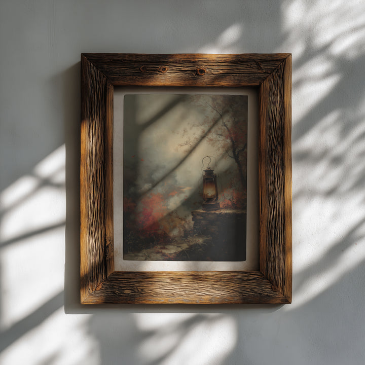 Lantern in Autumn Smoke