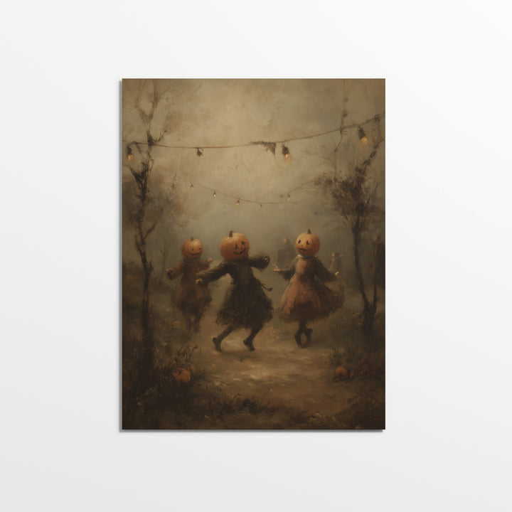 Pumpkin Dance at Dusk