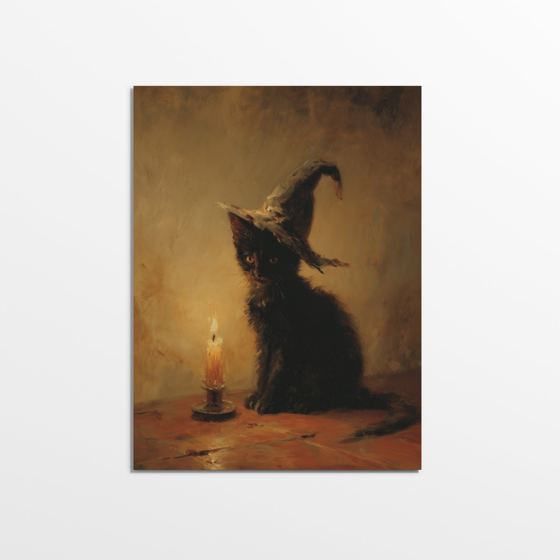 Cat and Candle Magic