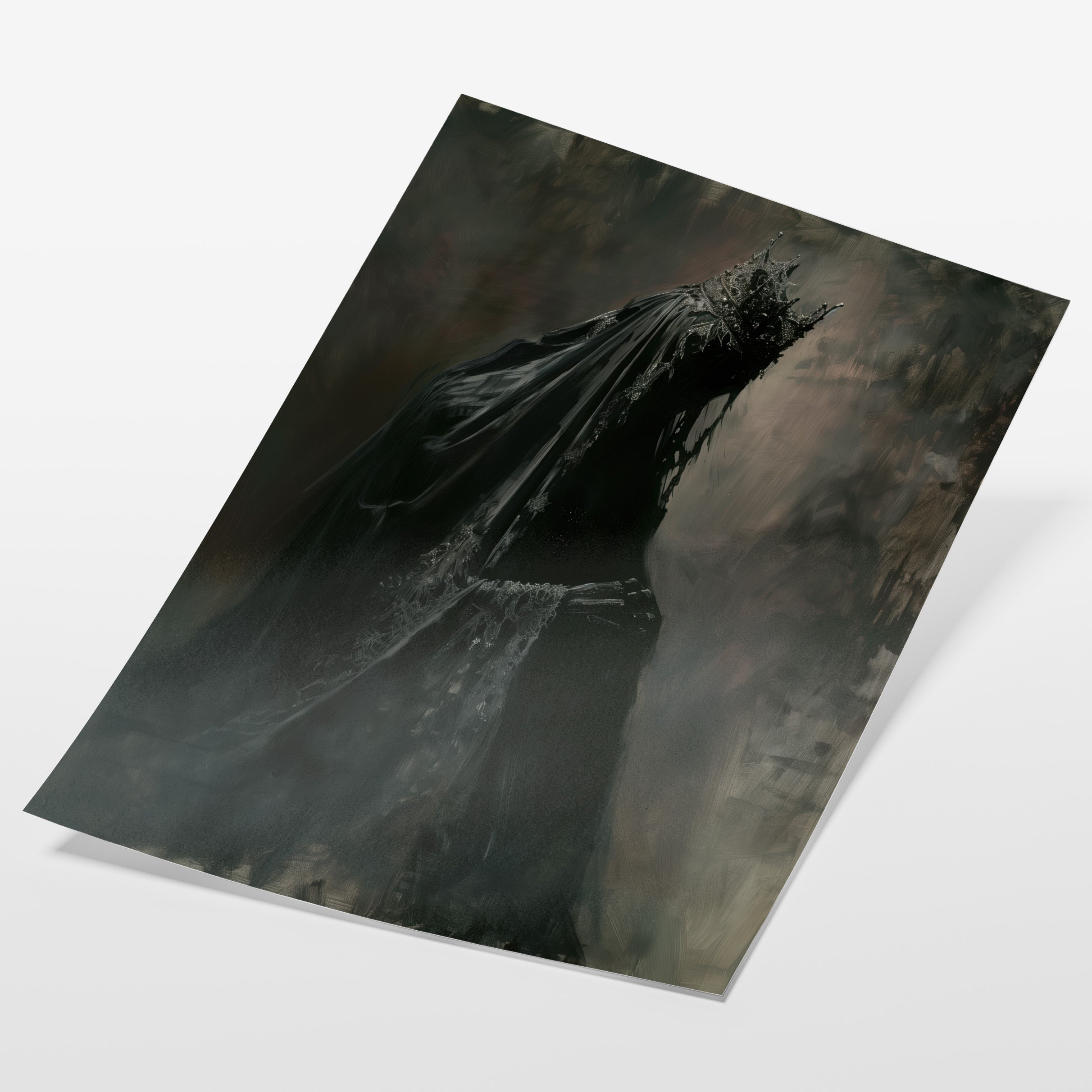 angled view of gothic monarch fine art print