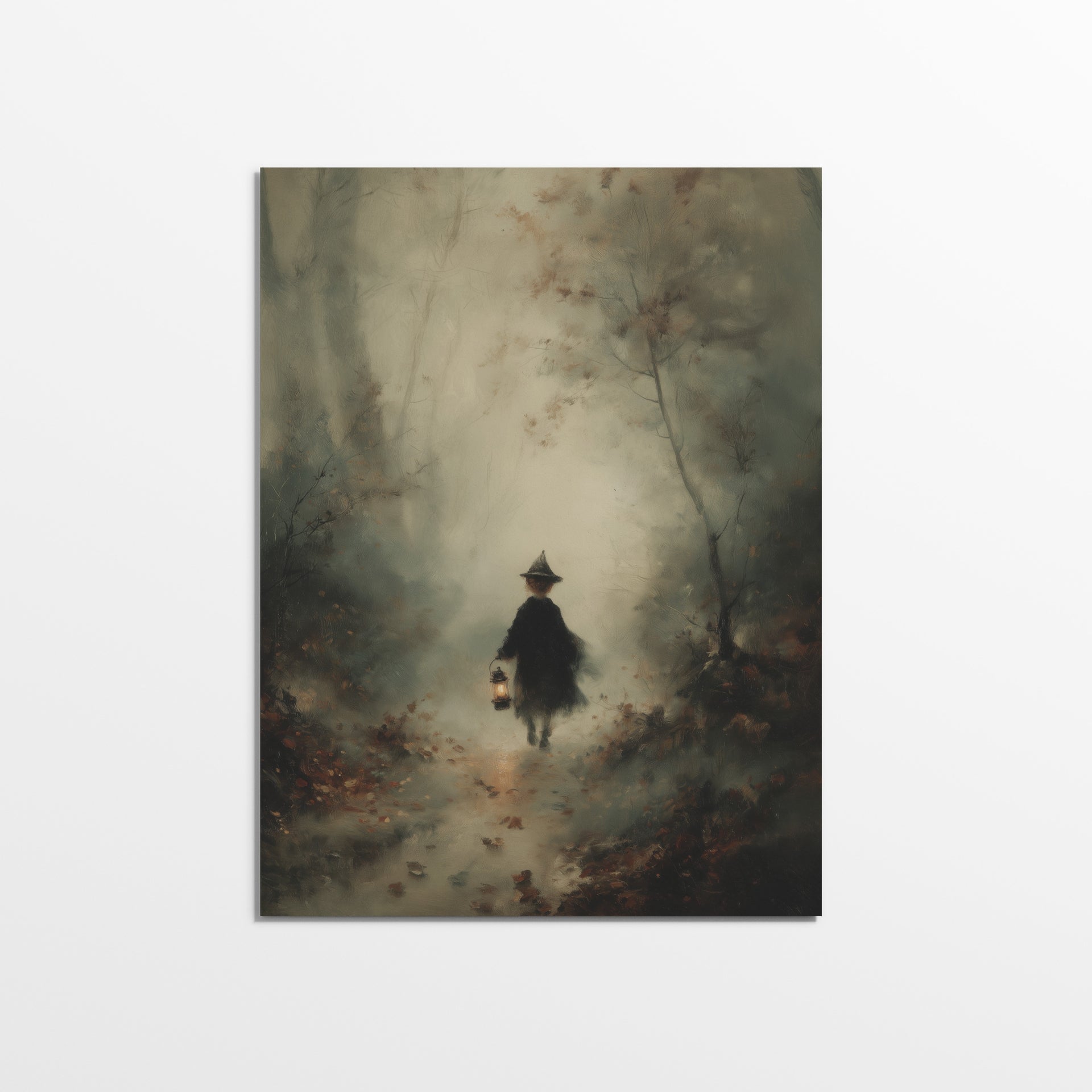 Child in Fog Path